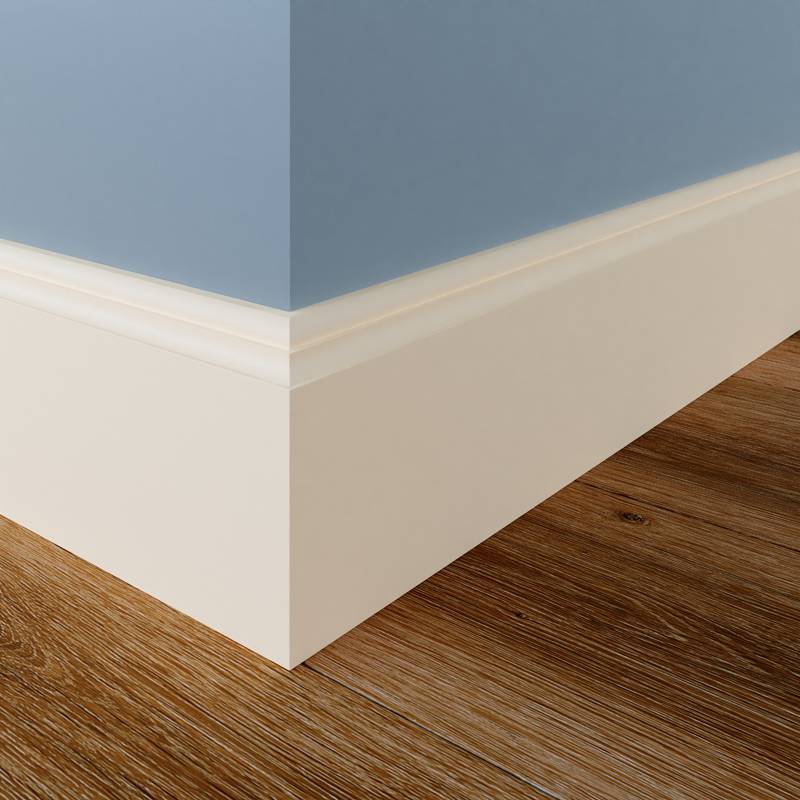 Toscaanse Plint - 18 x 70 mm - RAL 9001