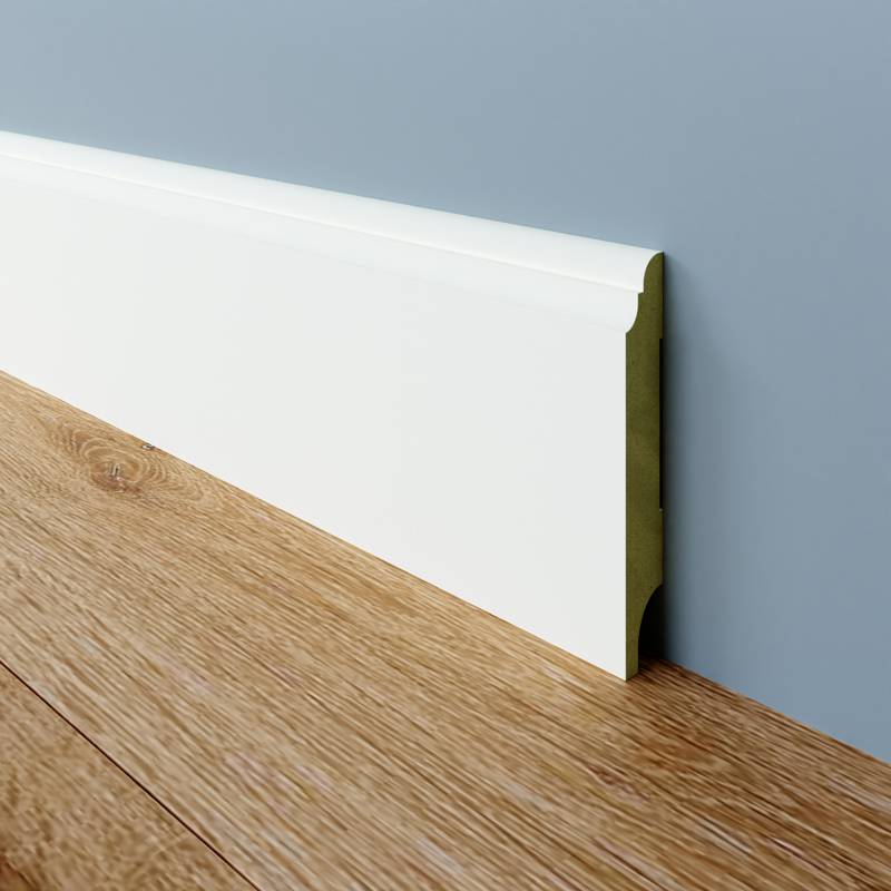 Toscaanse Plint - 18 x 120 mm - RAL 9003
