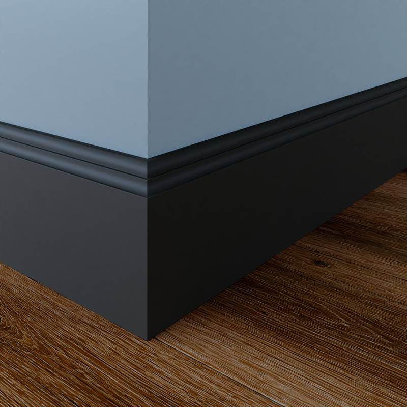 Toscaanse Plint - 18 x 140 mm - RAL 7016