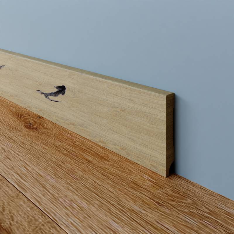 Gladde plint - Klasse B - 20 x 120 mm