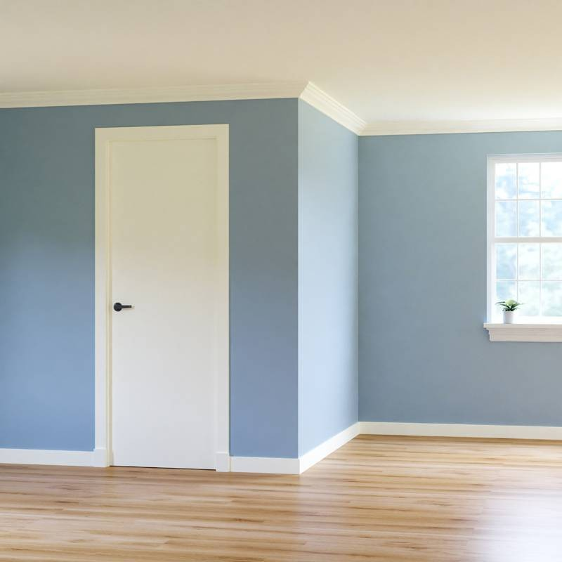 MDF Gladde Plint 3050mm - 9 x 90 mm