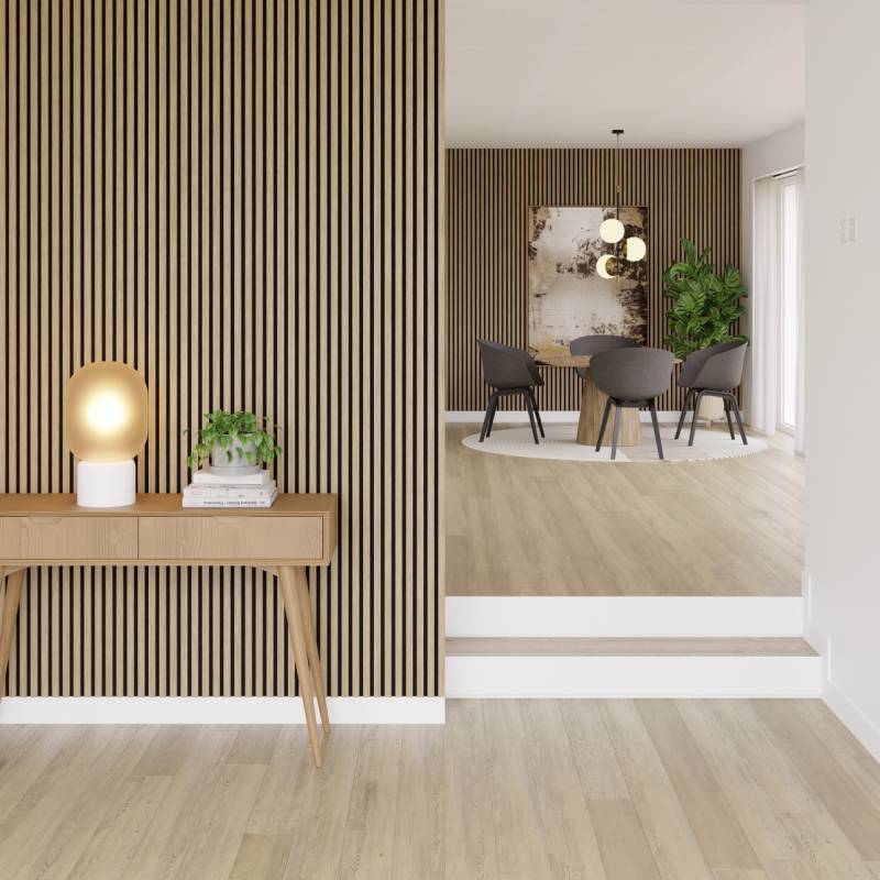 Licht Naturel Eiken - 22 x 605 x 2400 mm