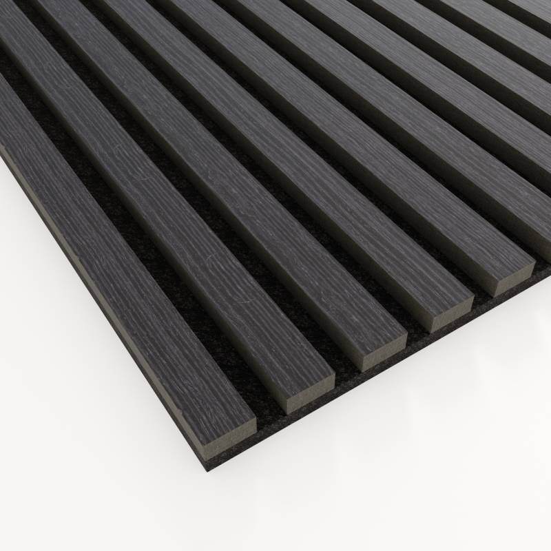 Donkergrijs Eiken - 22 x 605 x 2400 mm