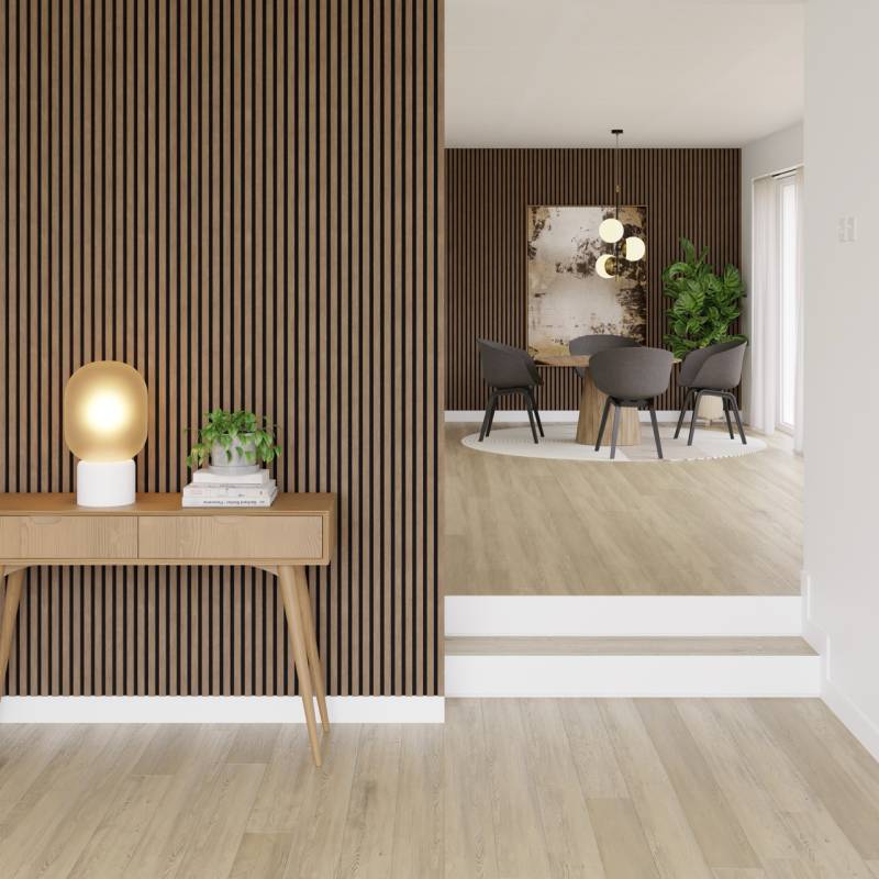 Gerookt eiken - 22 x 605 x 3000 mm