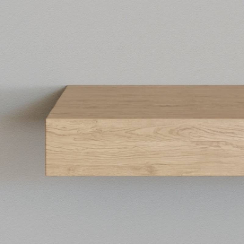 Eiken Wandplank Recht - eiken (2 producten beschikbaar)