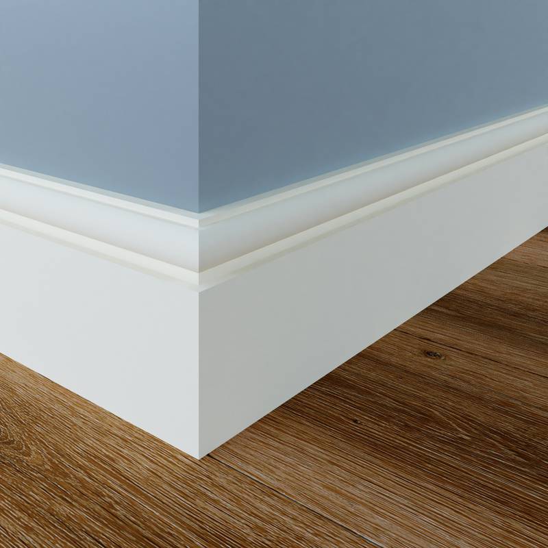 Sier Plint - 18 x 90 mm - RAL 9003