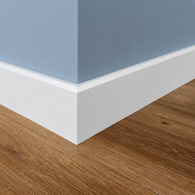 MDF schuine overzetplint - 18 x 120 mm