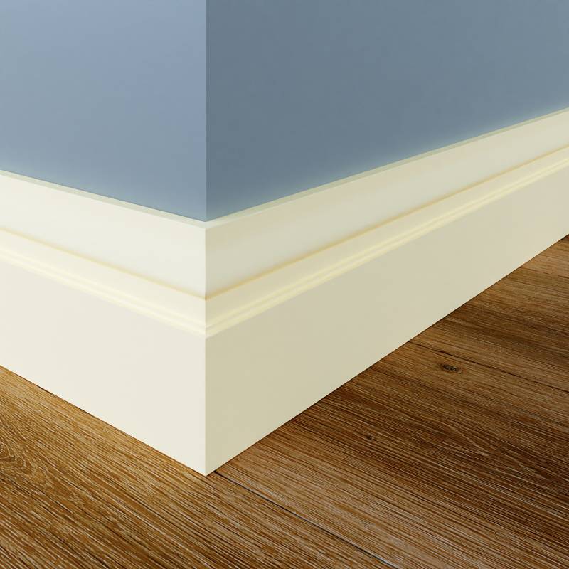 Monumenten Plint - 18 x 120 mm - RAL 9010