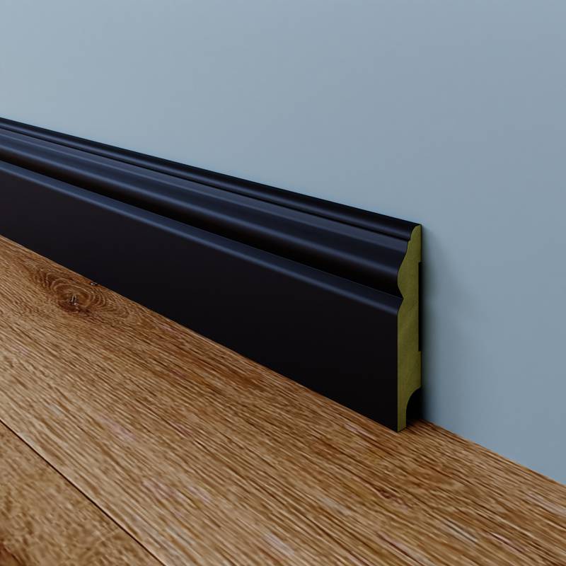 Bols Plint - 18 x 90 mm - RAL 9005