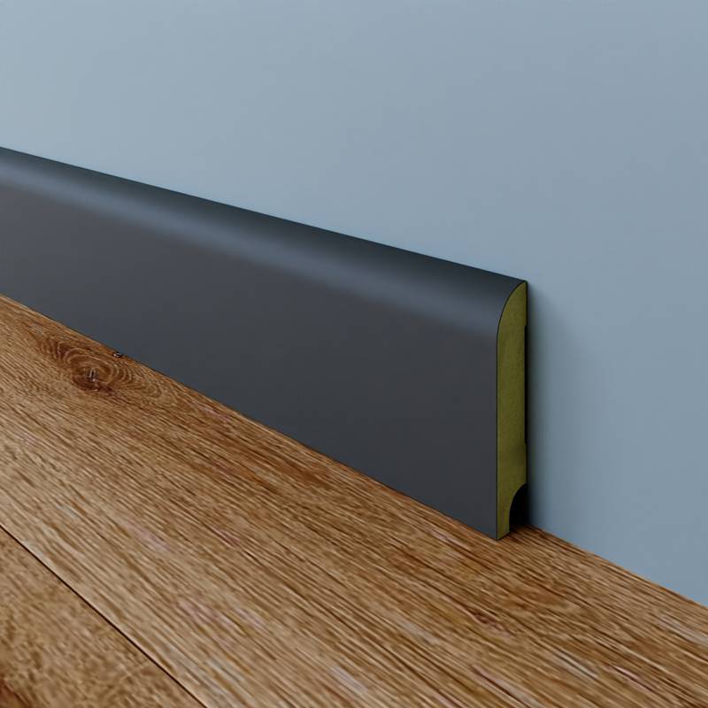 Koloniale Plint - 12 x 70 mm - RAL 7016