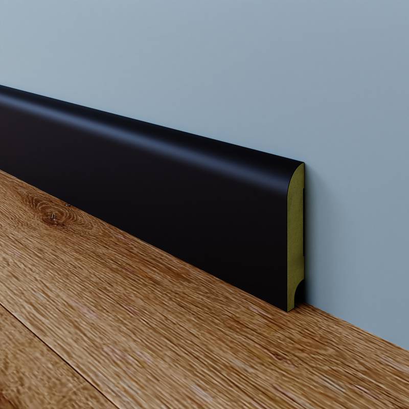 Koloniale Plint - 18 x 70 mm - RAL 9005