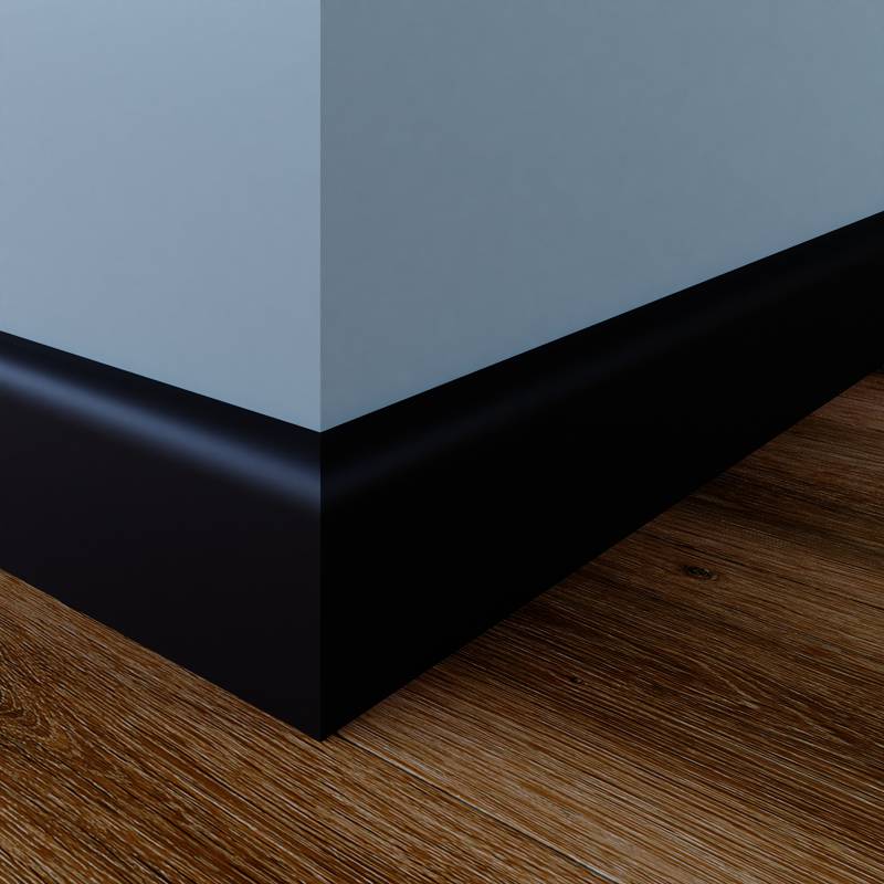 Koloniale Plint - 18 x 70 mm - RAL 9005