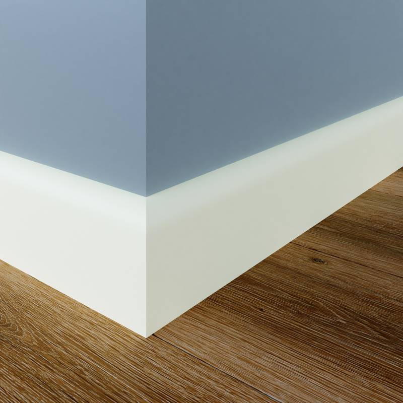 Koloniale Plint - 12 x 120 mm - RAL 9016