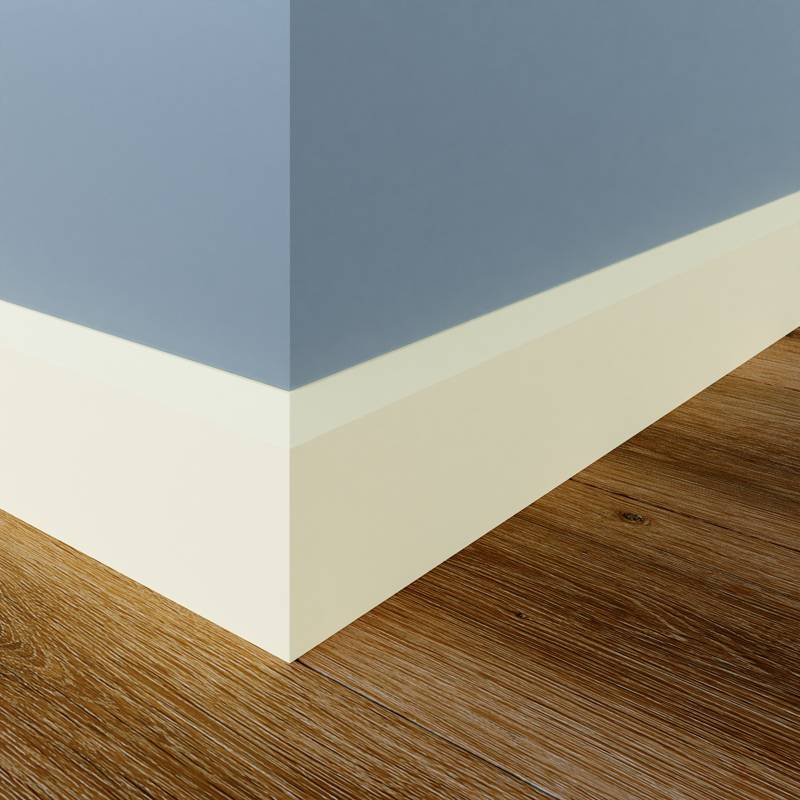 Moderne Plint - 15 x 90 mm - RAL 9010