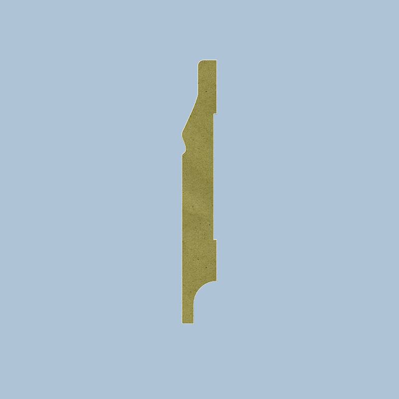 Romeinse Plint - 12 x 70 mm - RAL 9001